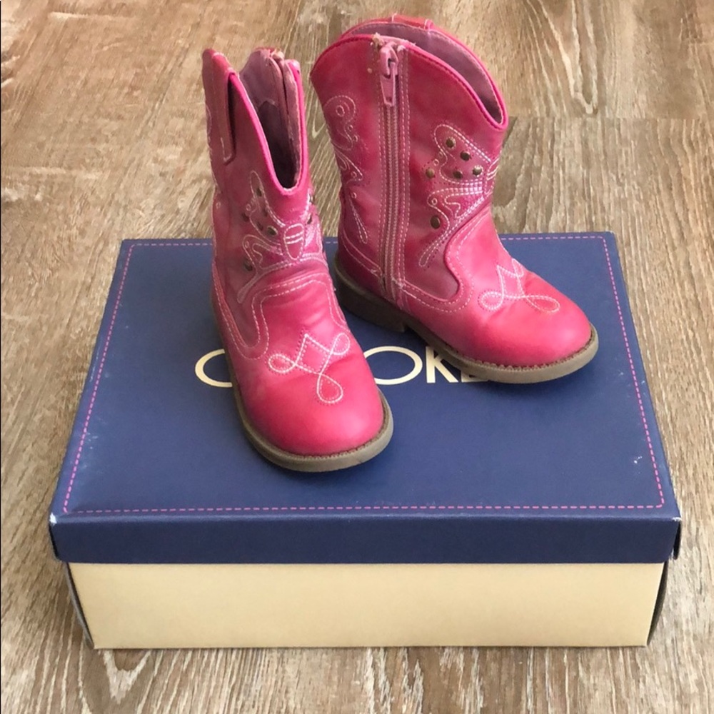 Cherokee Darcy Pink Boots